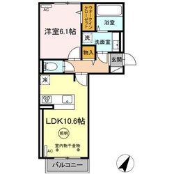 D-ROOM　ALBAの物件間取画像